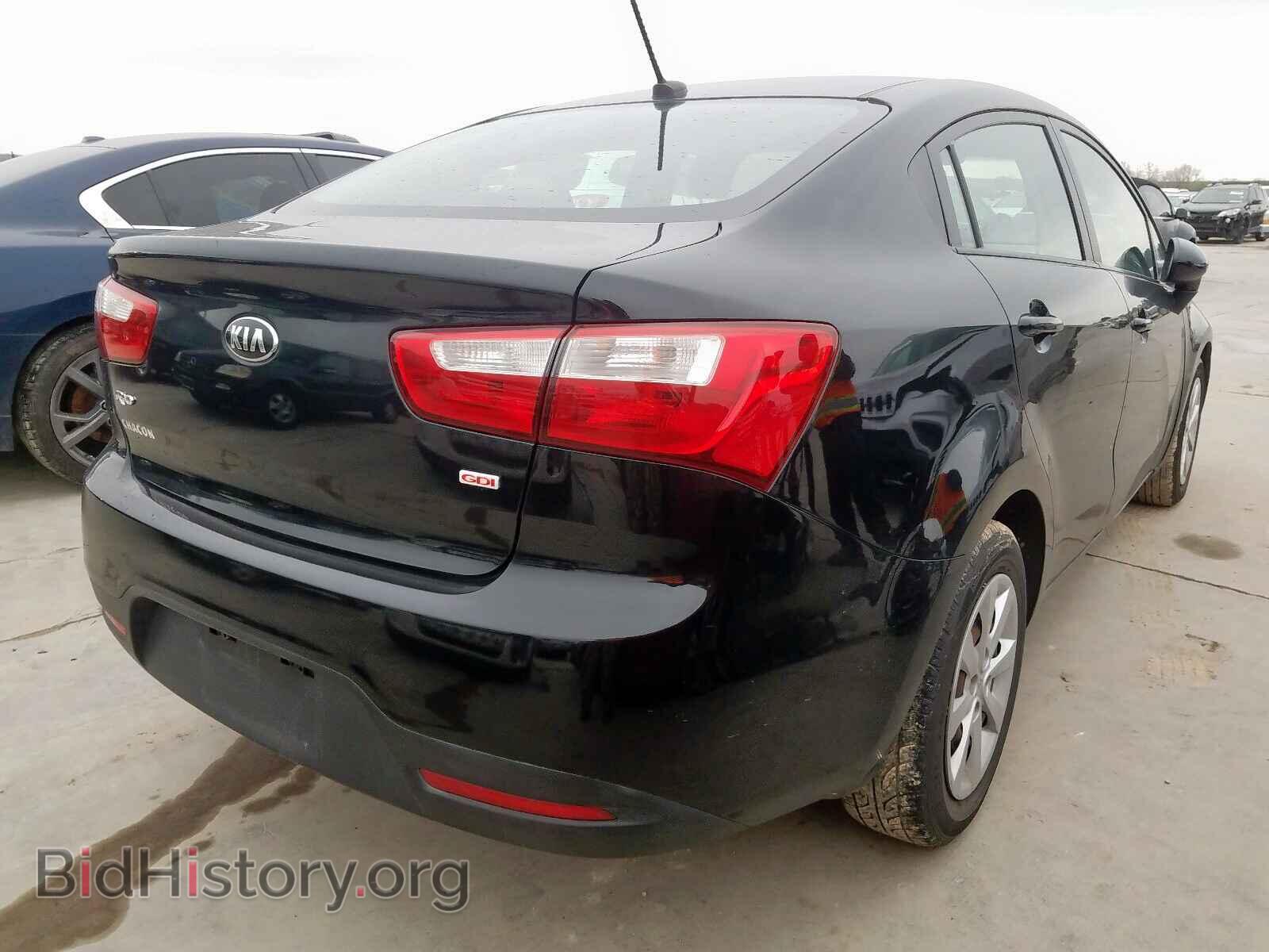 2015 KIA RIO - VIN: KNADM4A3XF6468942 - Фото 4