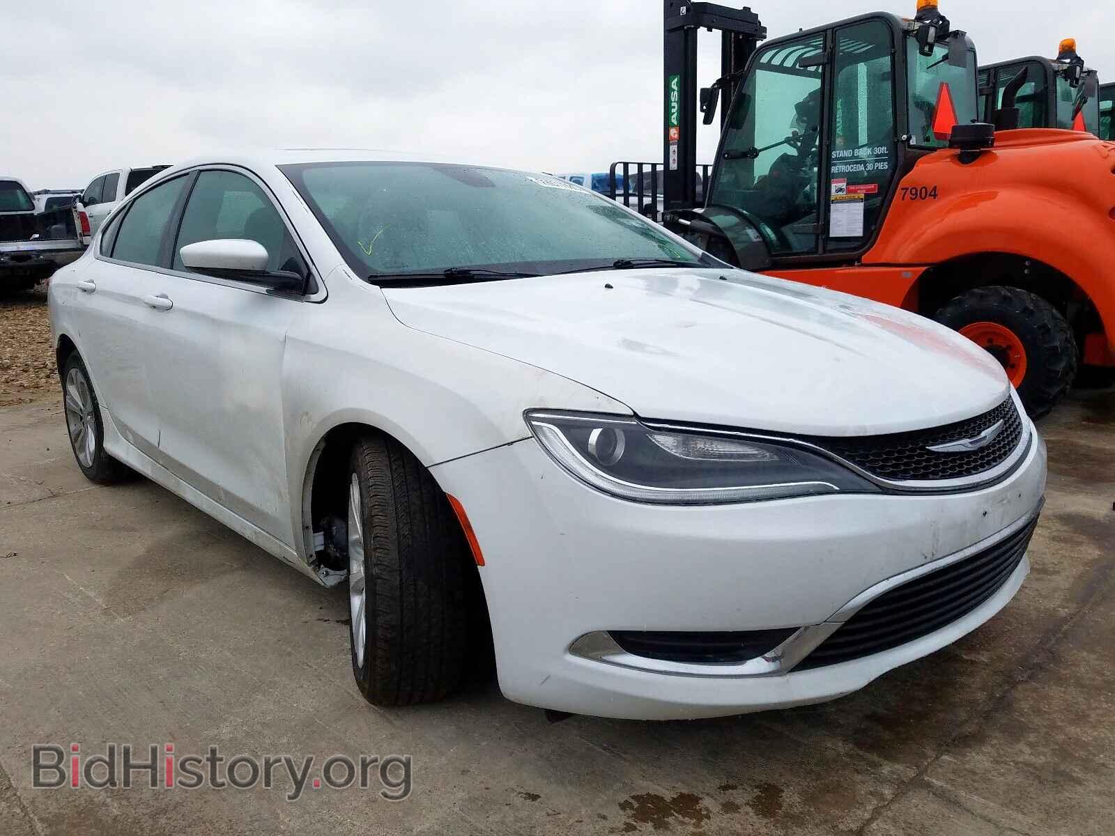 Photo 1C3CCCAB8FN694748 - CHRYSLER 200 2015