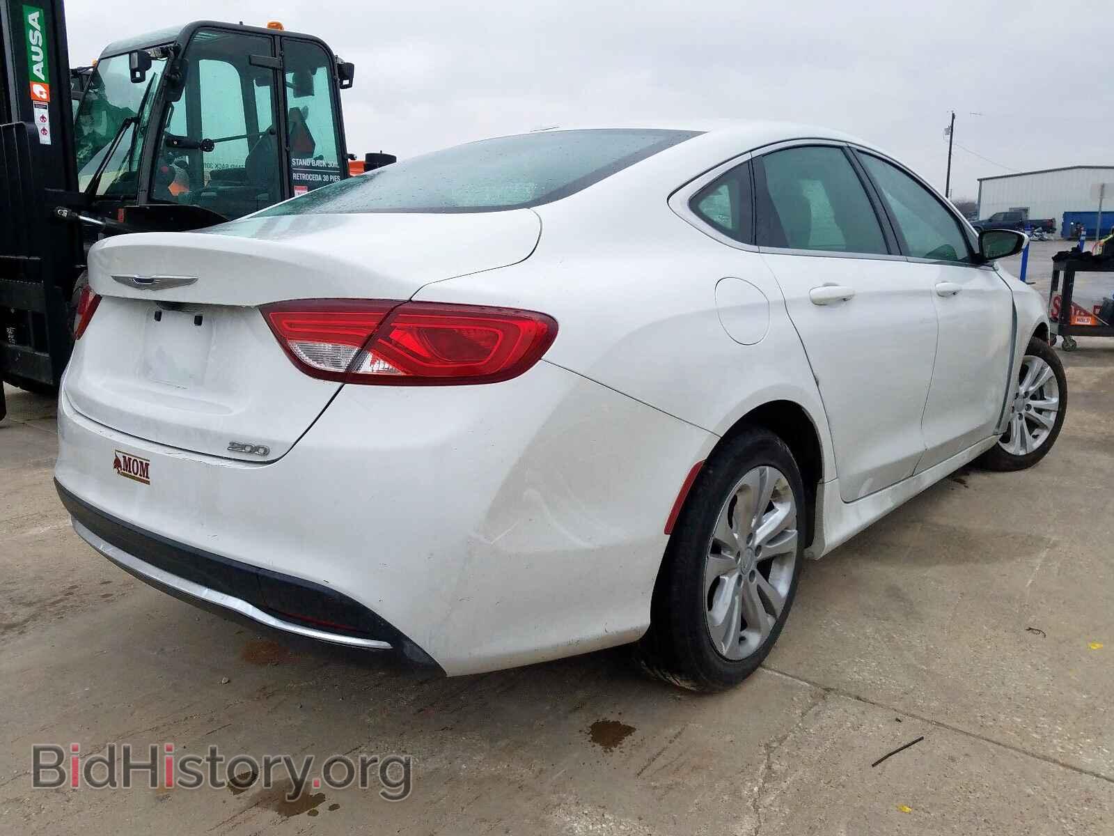 2015 CHRYSLER 200 - VIN: 1C3CCCAB8FN694748 - Photo 4