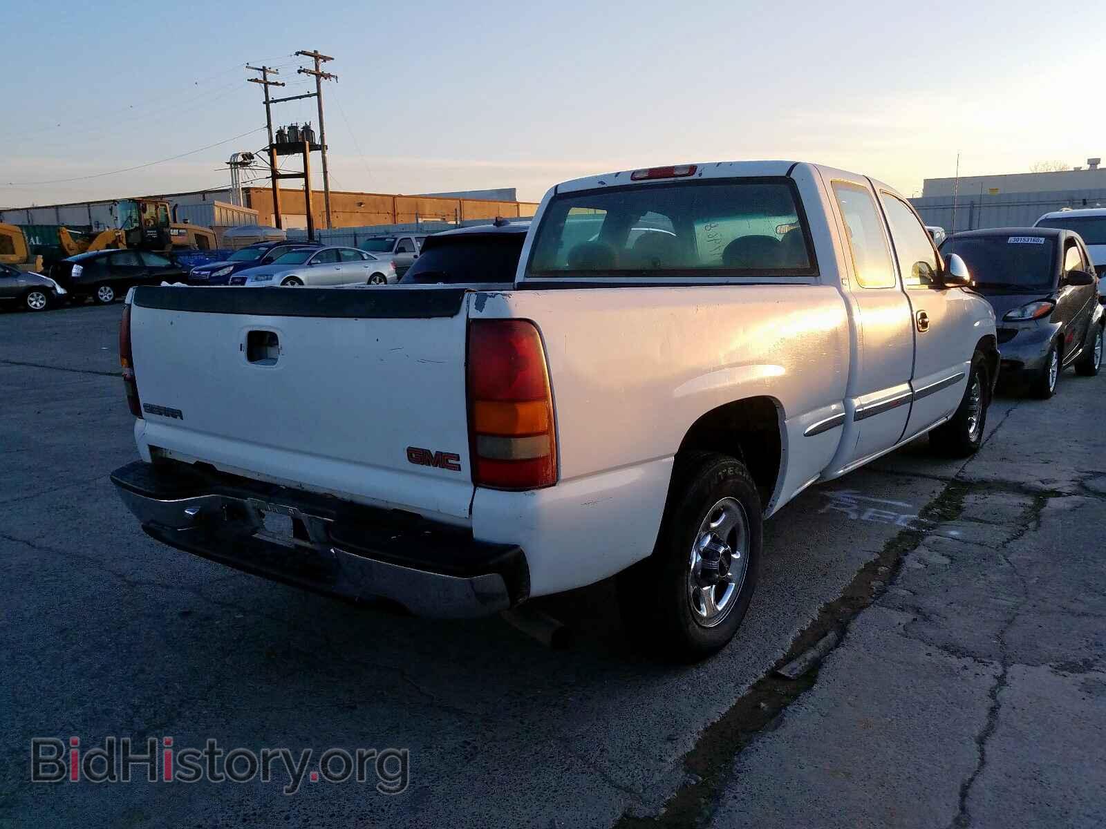 2001 GMC NEW SIERRA - VIN: 2GTEC19V511100490 - Фото 4
