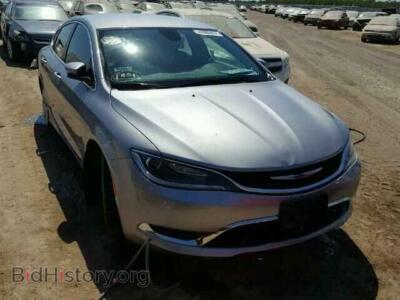 2015 Chrysler 200 200 Limite, серый — VIN 1C3CCCAB4FN627158, Copart
