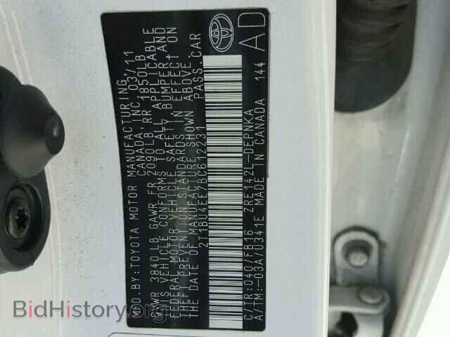 2011 TOYOTA COROLLA - VIN: 2T1BU4EE7BC612231 - Photo 10