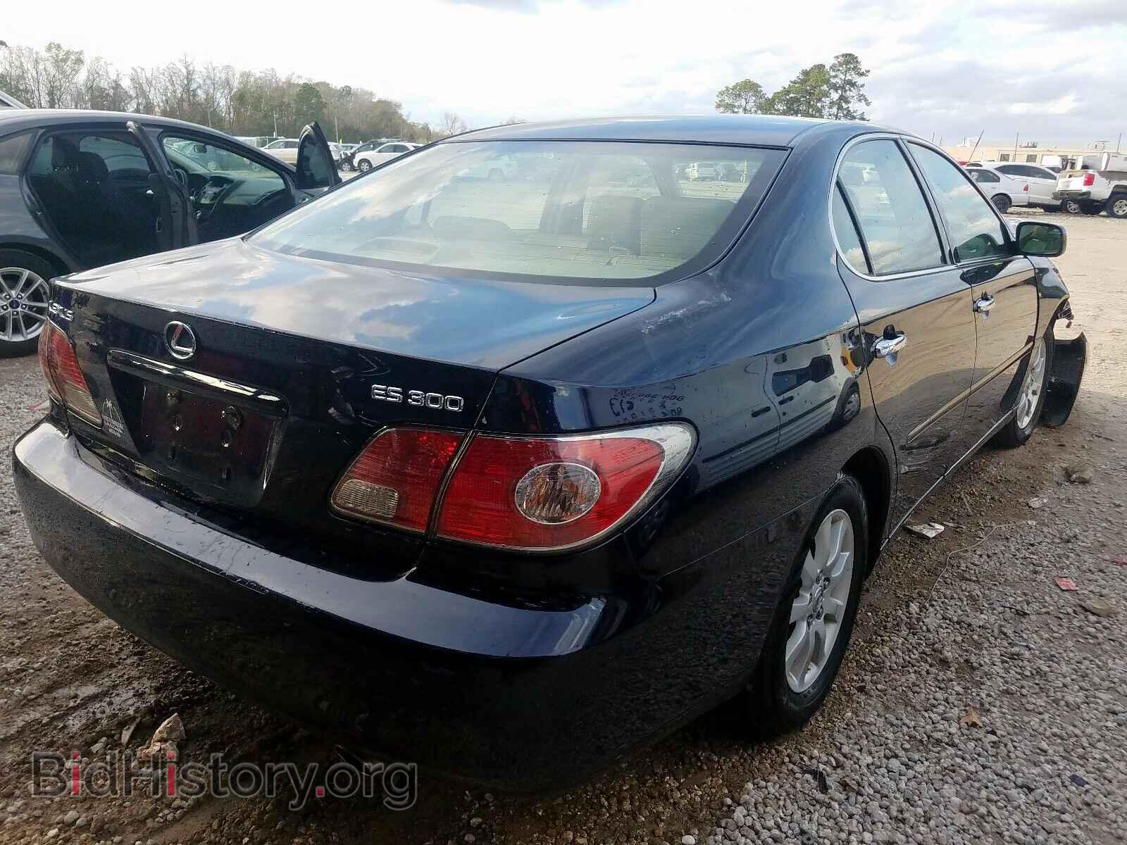 2003 LEXUS ES300 - VIN: JTHBF30G336015131 - Фото 4