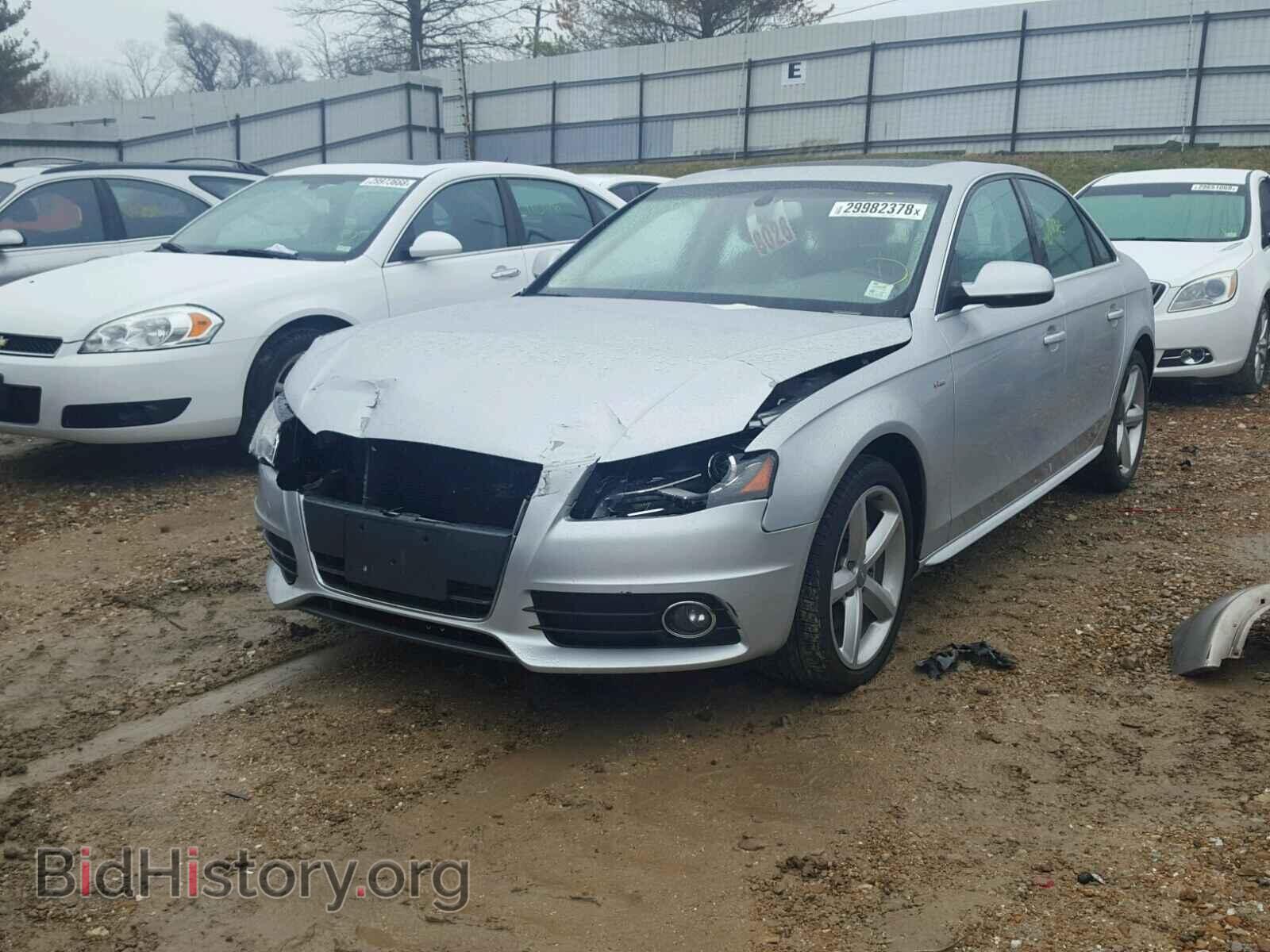 2012 AUDI A4 - VIN: WAUFFAFL3CN006802 - Фото 2