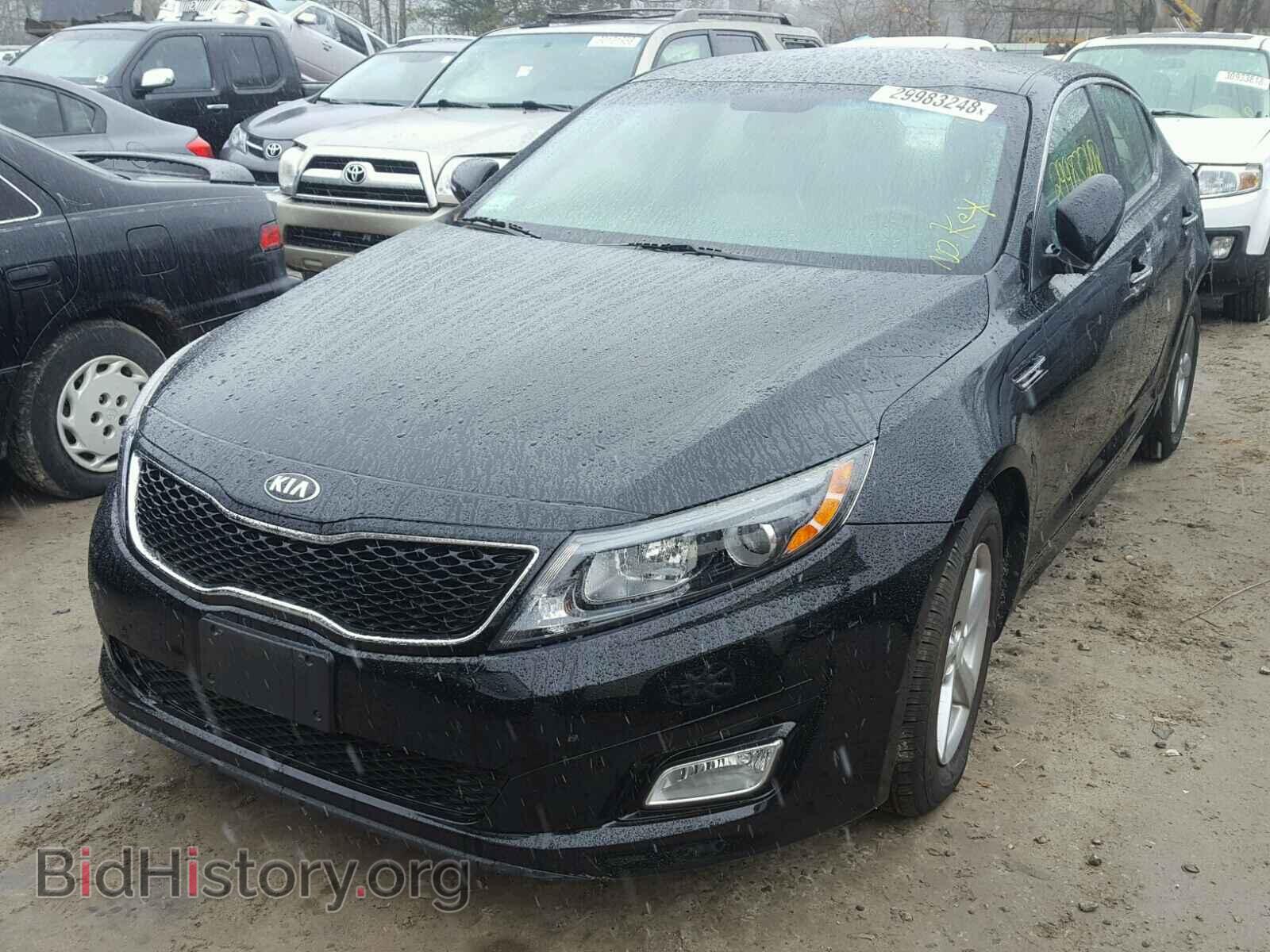 2014 KIA OPTIMA - VIN: 5XXGM4A74EG295342 - Фото 2