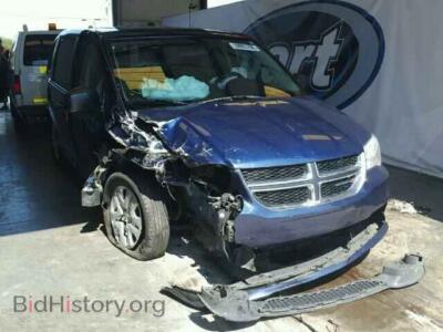 2014 Dodge CARAVAN Grand Cara, blue — VIN 2C4RDGBG8ER146254, Copart