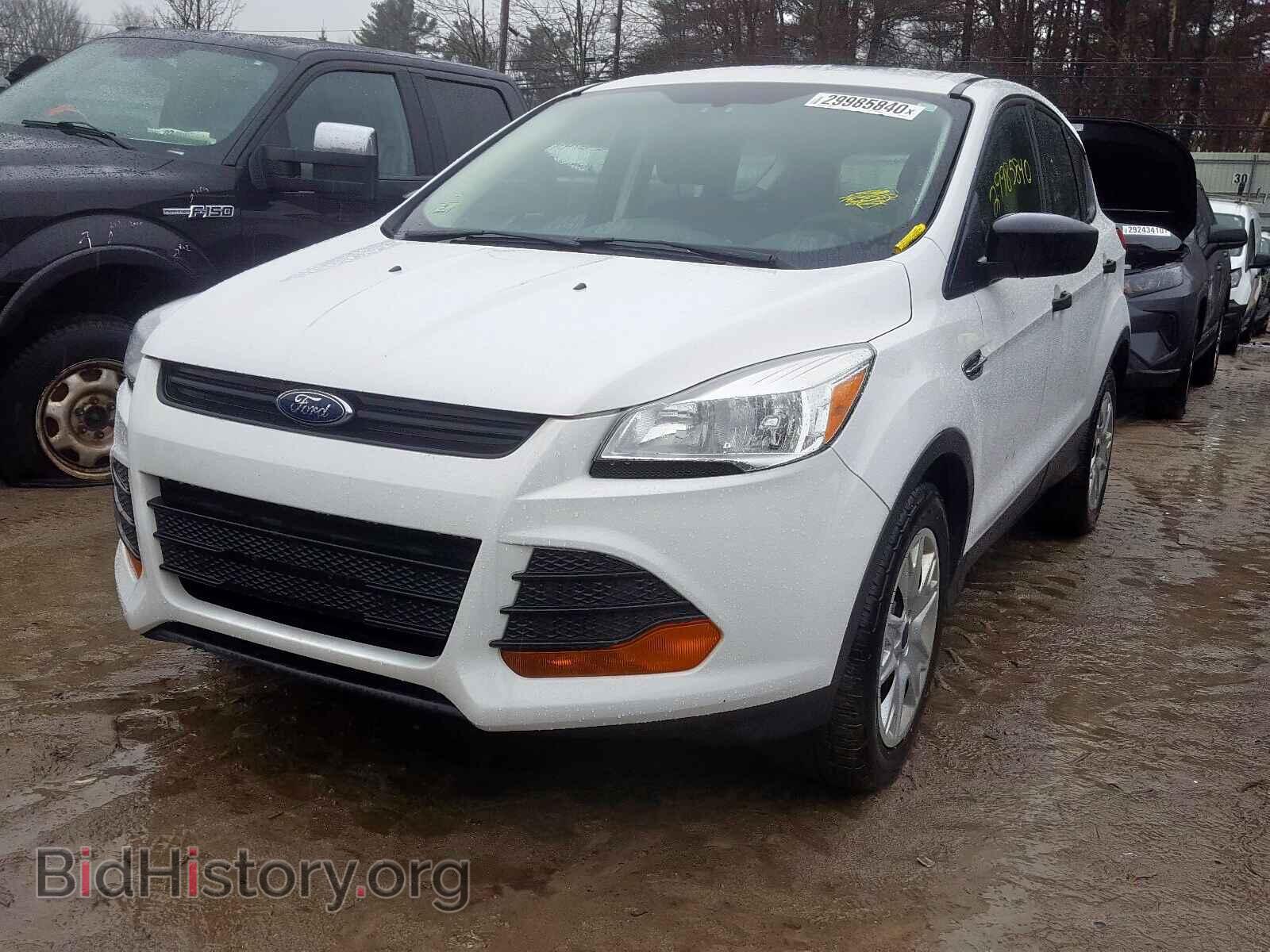 2014 FORD ESCAPE S - VIN: 1FMCU0F76EUD28590 - Фото 2