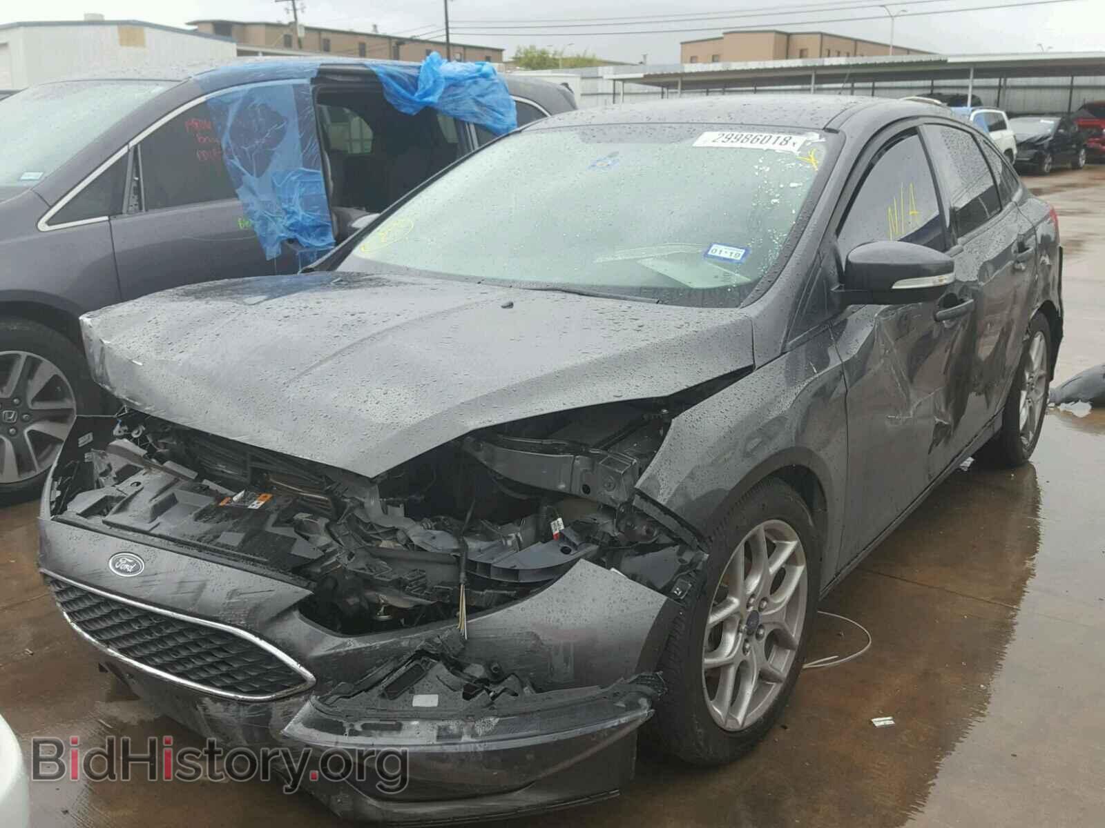 2015 FORD FOCUS - VIN: 1FADP3F22FL384593 - Фото 2