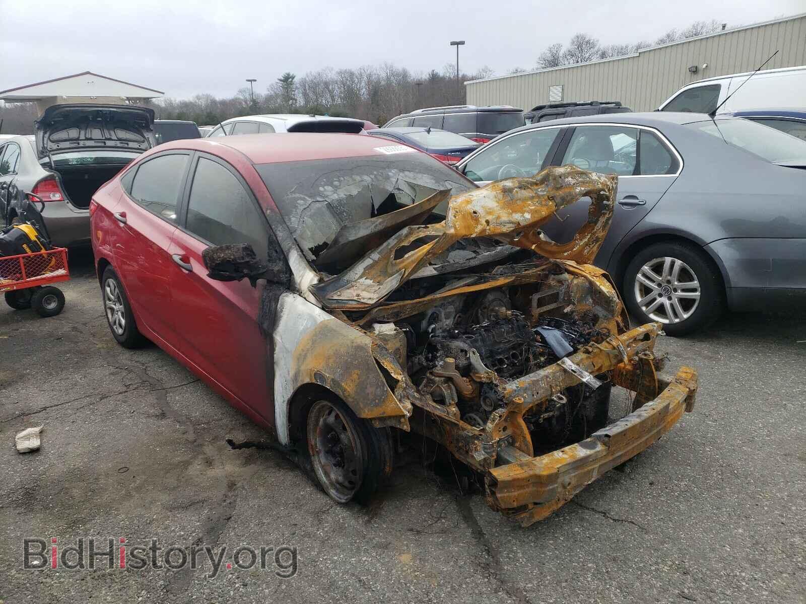 Photo KMHCT4AE0CU039704 - HYUNDAI ACCENT 2012