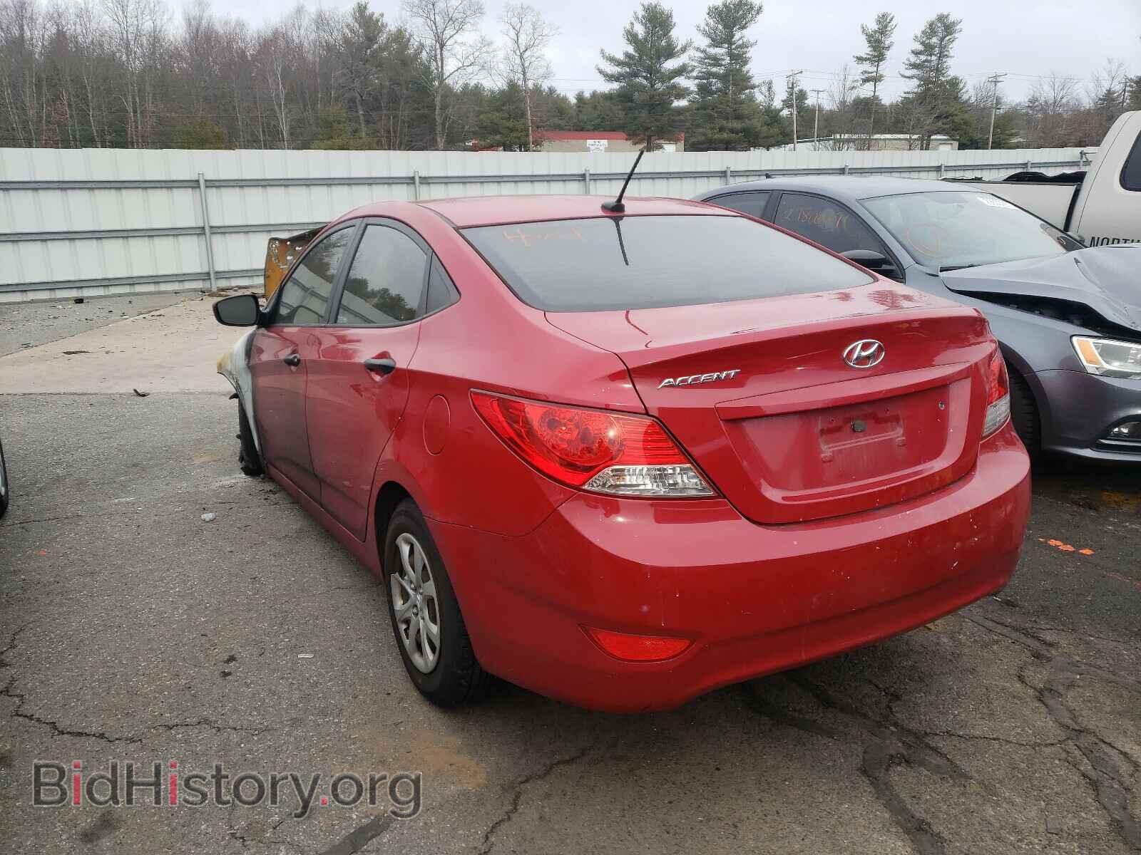 2012 HYUNDAI ACCENT - VIN: KMHCT4AE0CU039704 - Фото 3