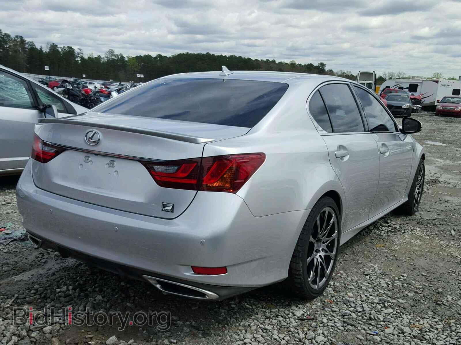 2013 LEXUS GS350 - VIN: JTHBE1BL9D5017717 - Фото 4