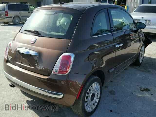 2012 FIAT 500 - VIN: 3C3CFFCR8CT110489 - Фото 4