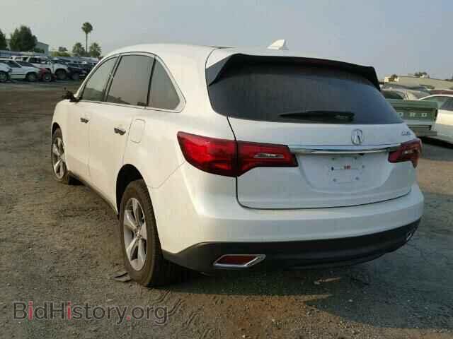 2014 ACURA MDX - VIN: 5FRYD3H27EB008053 - Фото 3