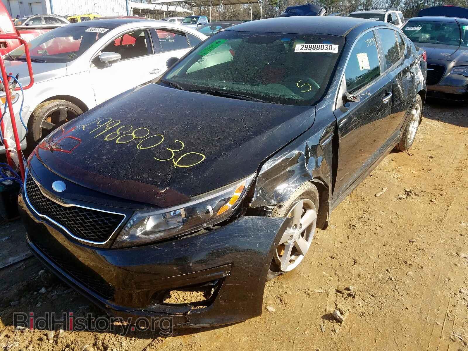 2015 KIA OPTIMA - VIN: 5XXGM4A76FG385674 - Фото 2