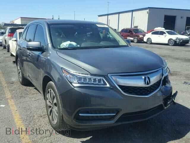 Photo 5FRYD3H48EB015255 - ACURA MDX 2014