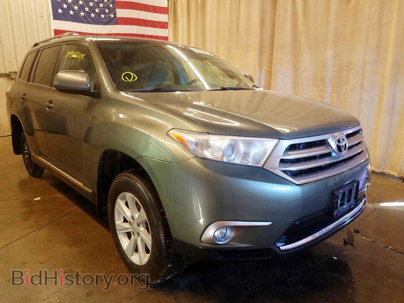 Фотография 5TDBK3EH4DS184204 - TOYOTA HIGHLANDER 2013