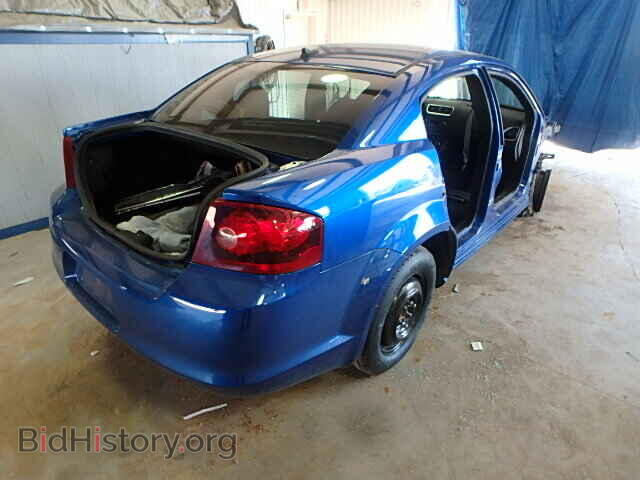 2014 DODGE AVENGER - VIN: 1C3CDZABXEN110574 - Фото 4