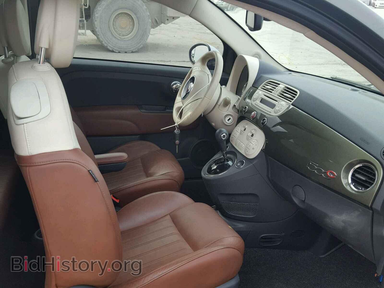 2012 FIAT 500 - VIN: 3C3CFFER5CT140028 - Фото 5