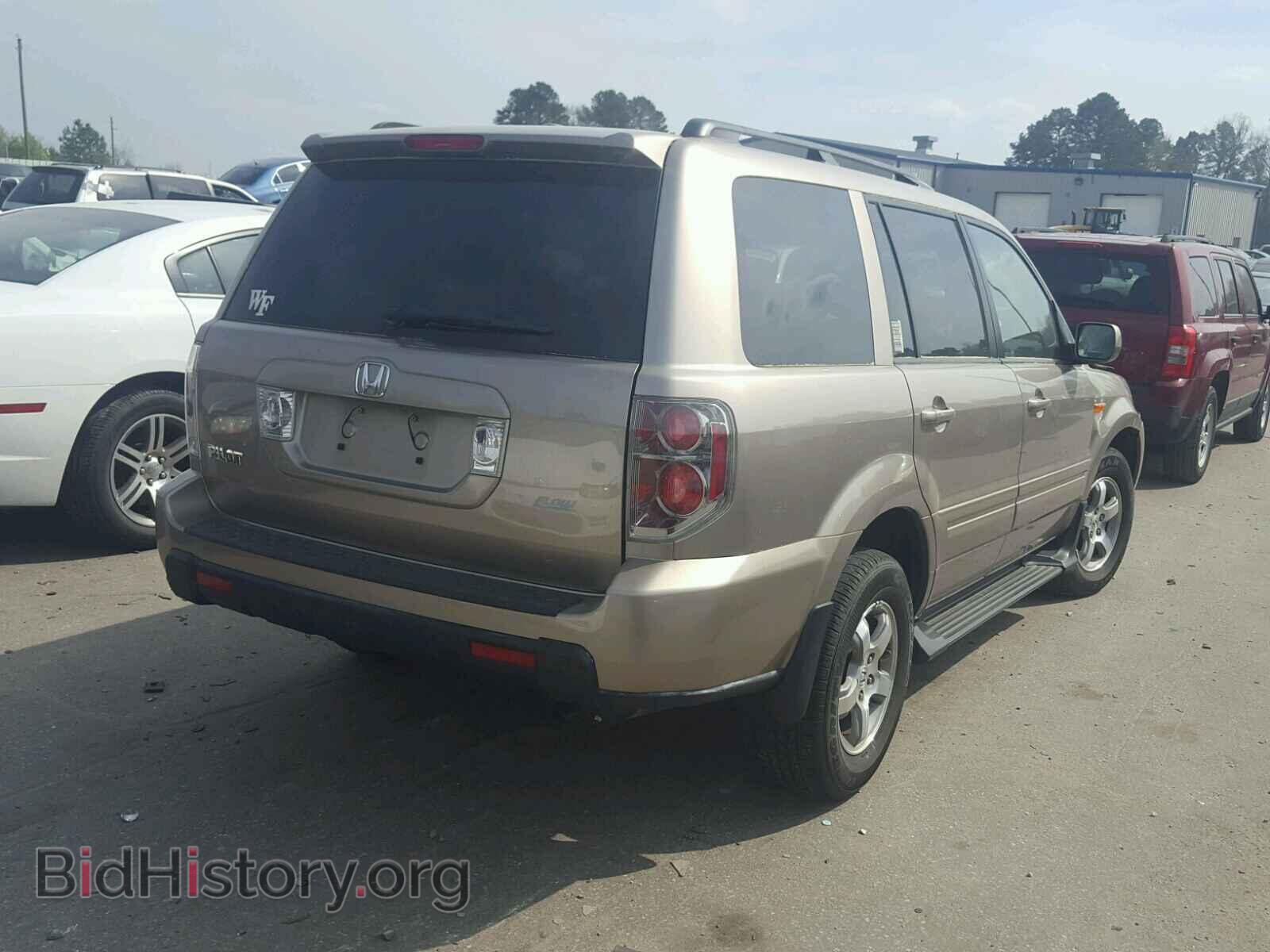 2007 HONDA PILOT - VIN: 5FNYF28577B043386 - Фото 4