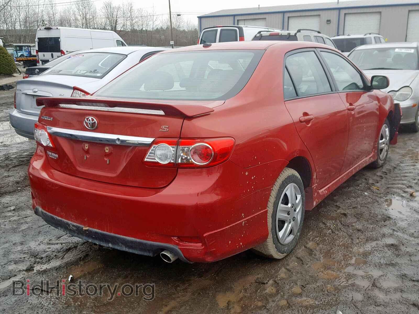 2013 TOYOTA COROLLA BA - VIN: 2T1BU4EE4DC968509 - Фото 4