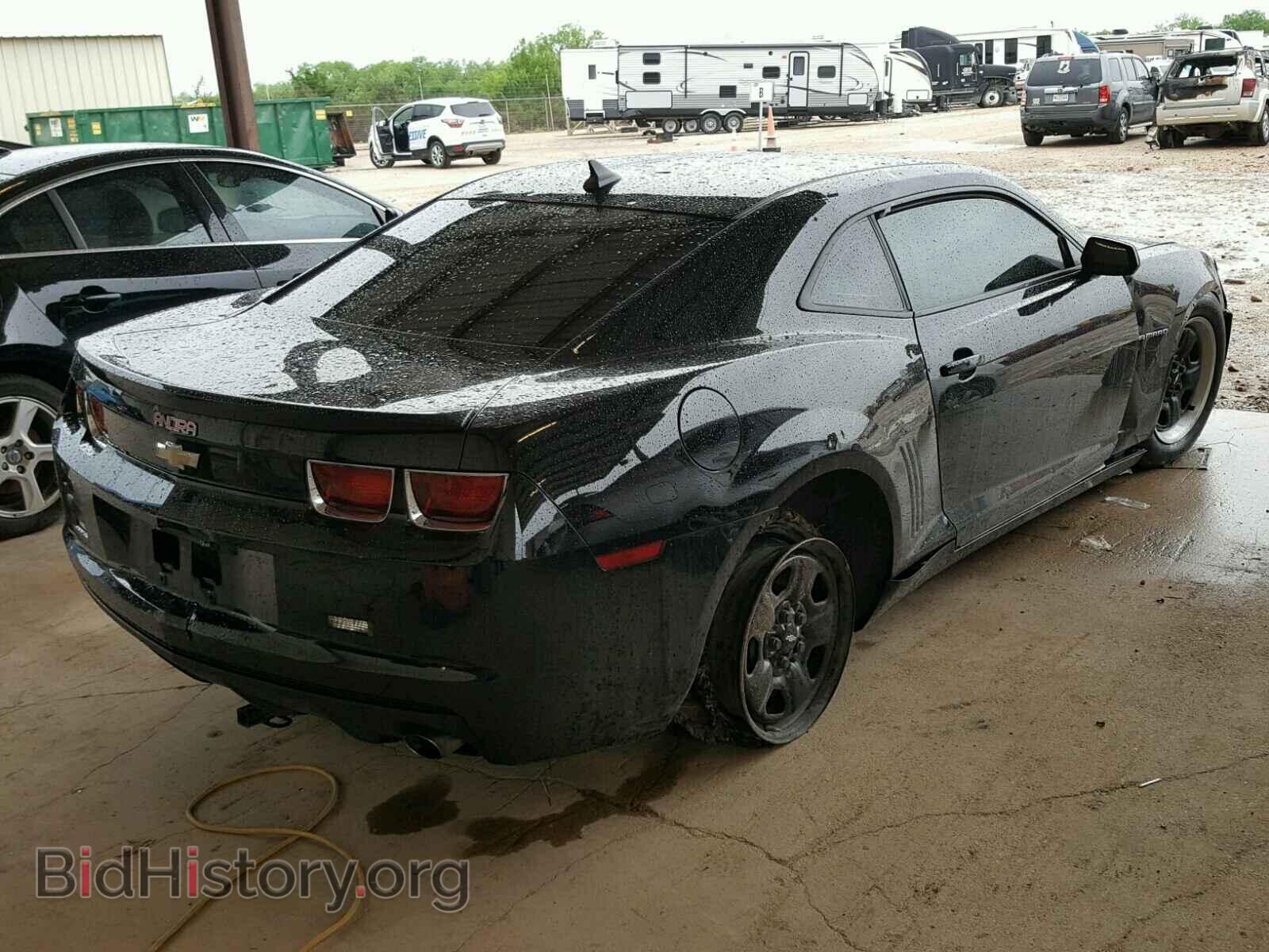 2012 CHEVROLET CAMARO - VIN: 2G1FA1E39C9195552 - Фото 4