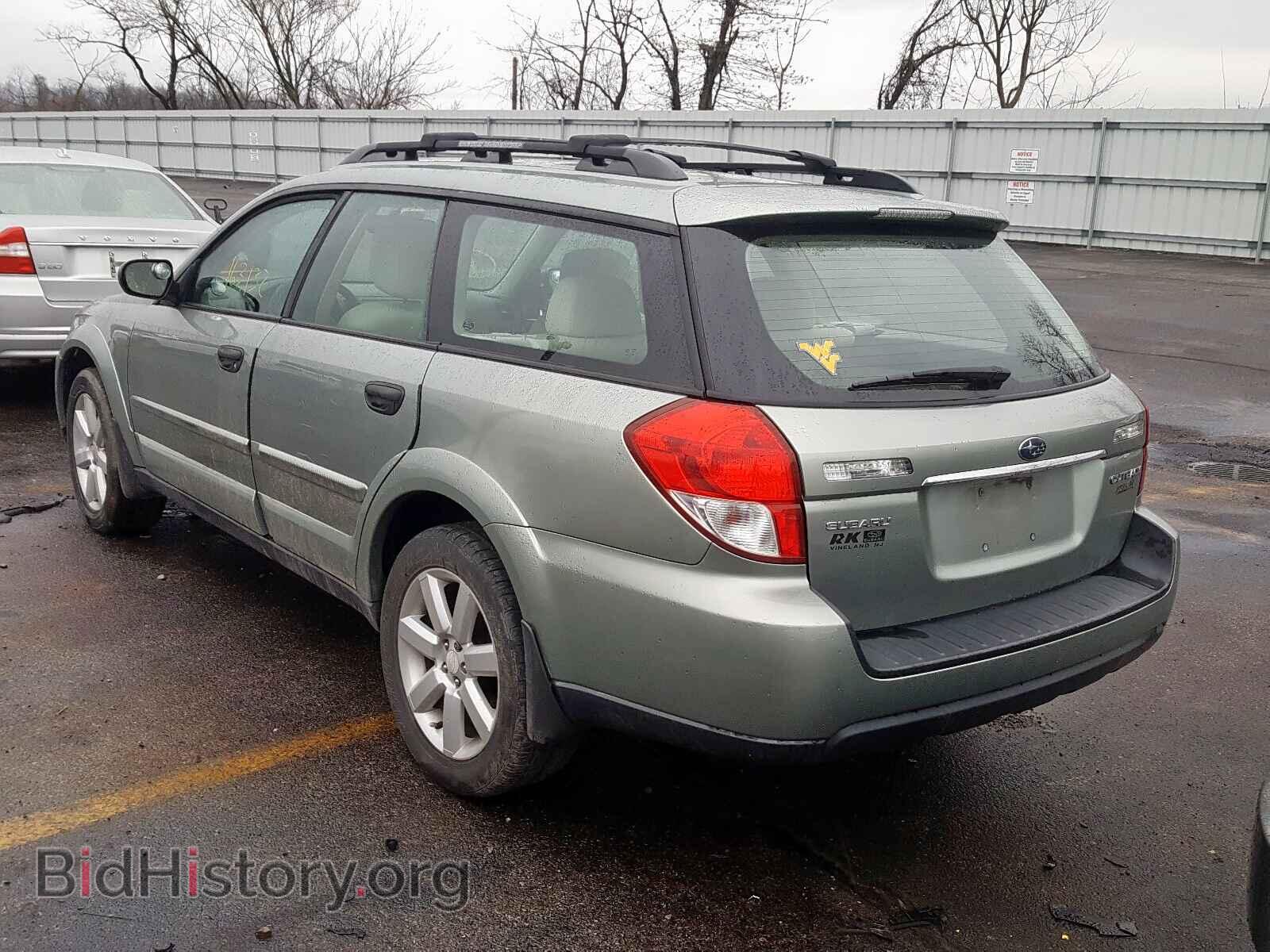 2009 SUBARU OUTBACK - VIN: 4S4BP61C097323531 - Фото 3