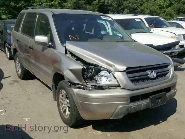 Photo 5FNYF18465B015870 - HONDA PILOT 2005