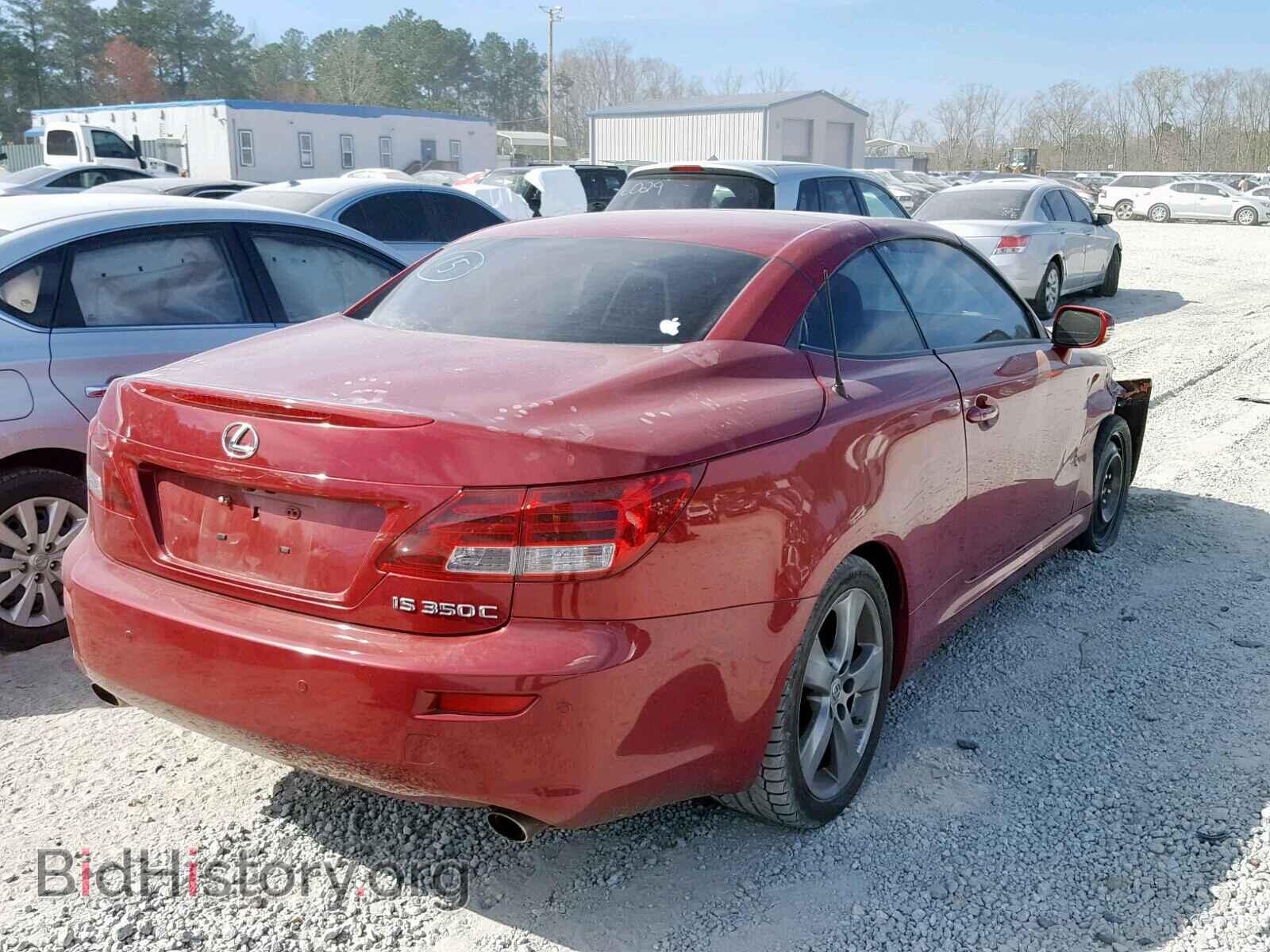 2011 LEXUS IS - VIN: JTHFE2C26B2505292 - Фото 4