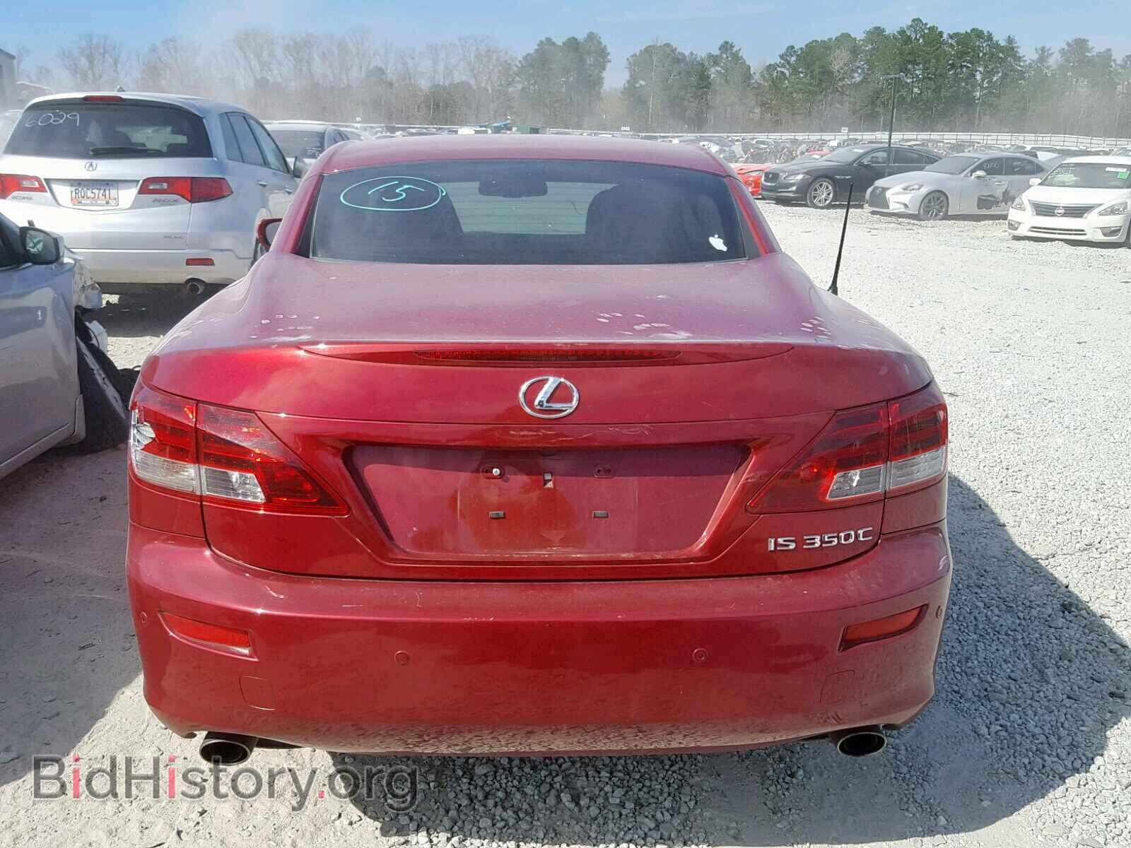 2011 LEXUS IS - VIN: JTHFE2C26B2505292 - Фото 9