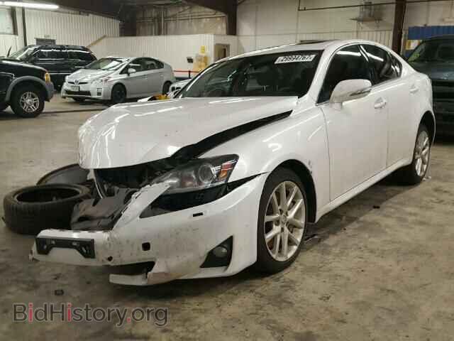 2011 LEXUS IS350 - VIN: JTHCE5C23B5001723 - Фото 2