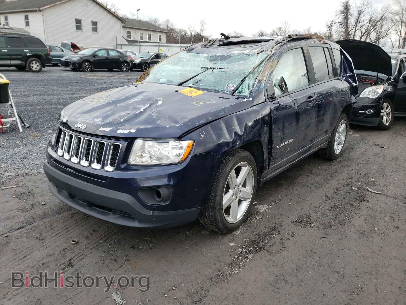 2012 JEEP COMPASS - VIN: 1C4NJDCB1CD624121 - Фото 2