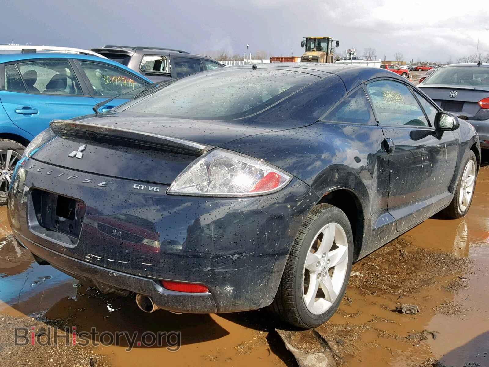 2007 MITSUBISHI ECLIPSE - VIN: 4A3AK34T57E011252 - Photo 4