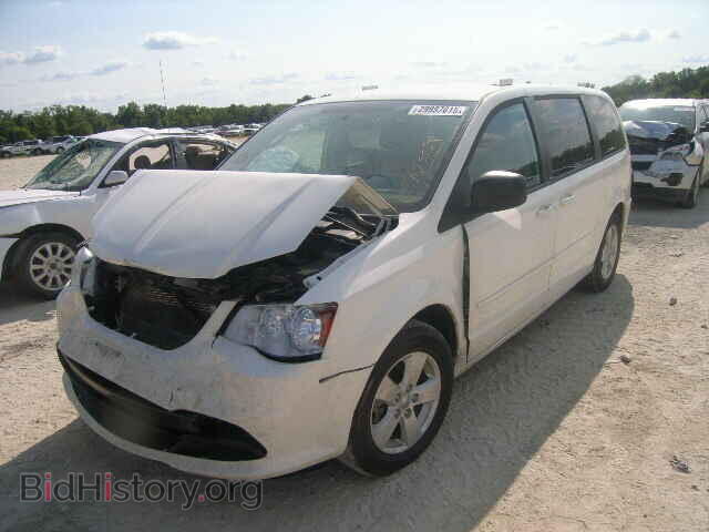 2013 DODGE CARAVAN - VIN: 2C4RDGBG0DR731652 - Фото 2