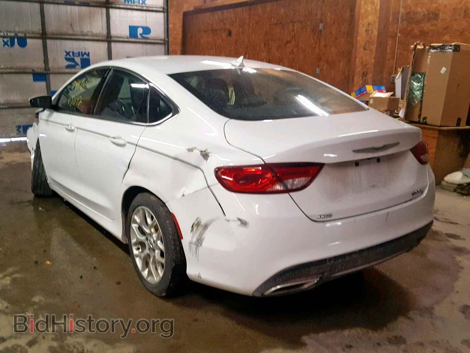 2016 CHRYSLER 200 - VIN: 1C3CCCEG7GN152306 - Фото 3