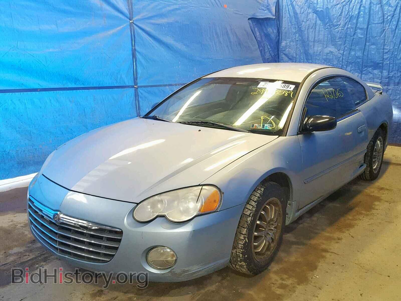 2004 CHRYSLER SEBRING - VIN: 4C3AG42G34E074008 - Фото 2