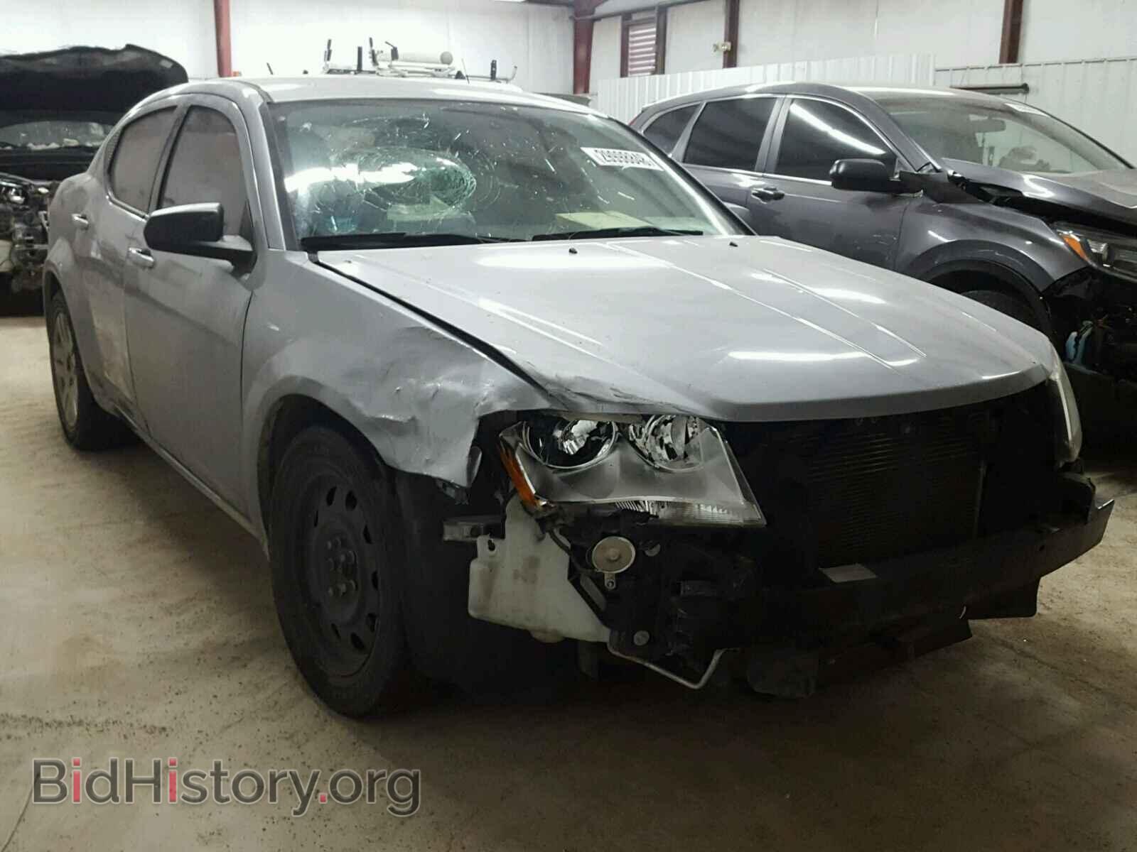 Фотография 1C3CDZAB1DN652418 - DODGE AVENGER 2013