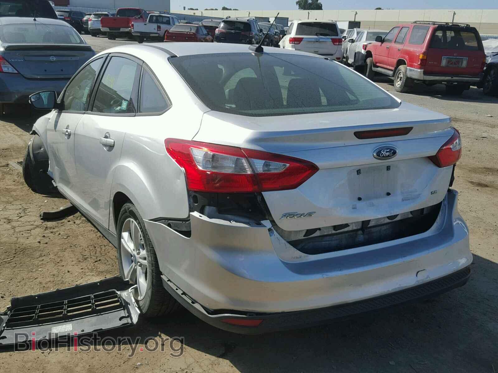 2013 FORD FOCUS - VIN: 1FADP3F24DL354587 - Фото 3