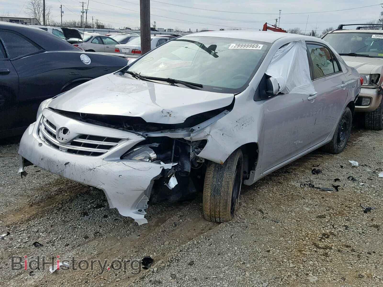 2013 TOYOTA COROLLA BA - VIN: 2T1BU4EEXDC928628 - Фото 2