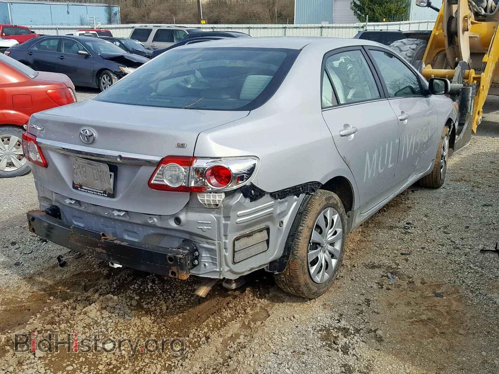 2013 TOYOTA COROLLA BA - VIN: 2T1BU4EEXDC928628 - Фото 4
