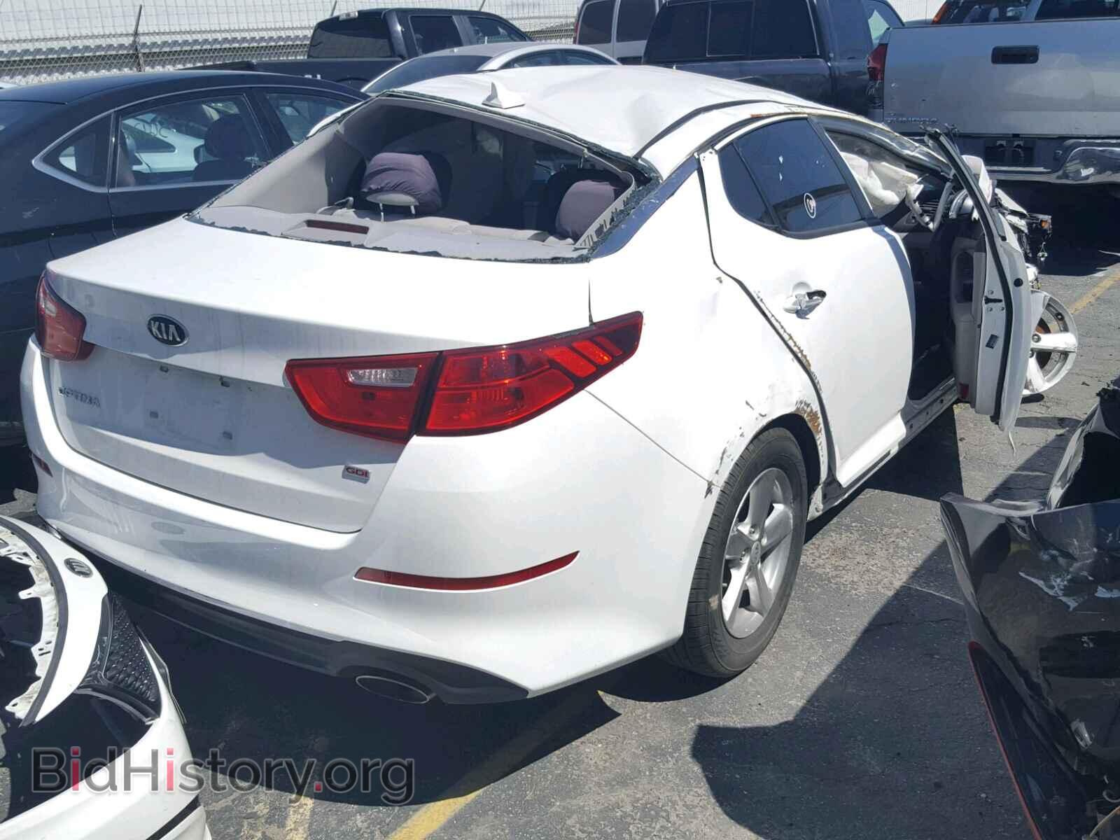2015 KIA OPTIMA - VIN: 5XXGM4A74FG506105 - Фото 4
