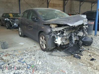 2014 Ford FOCUS Focus SE, gray — VIN 1FADP3K25EL190287, Copart