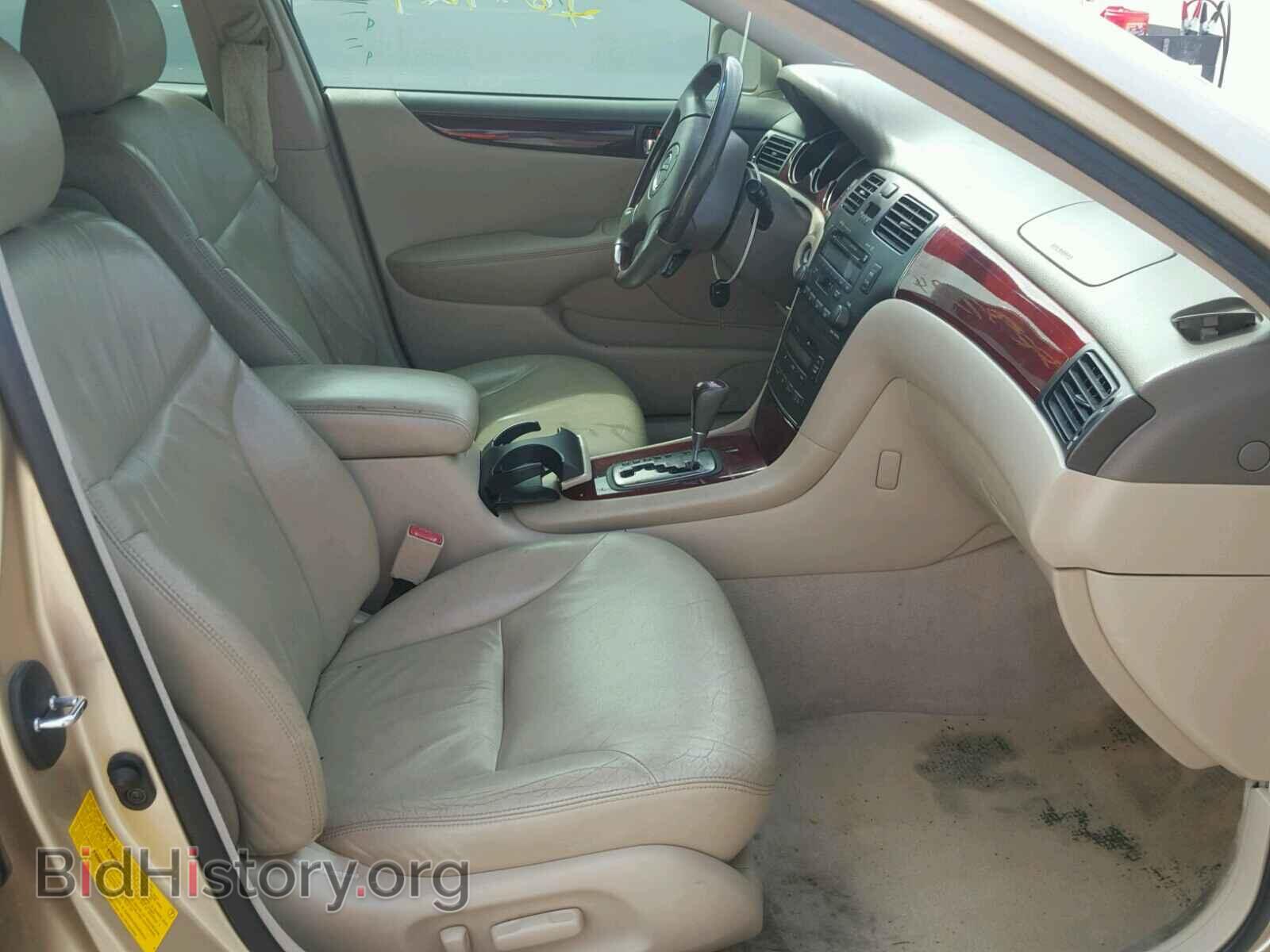 2002 LEXUS ES300 - VIN: JTHBF30G820060650 - Фото 5