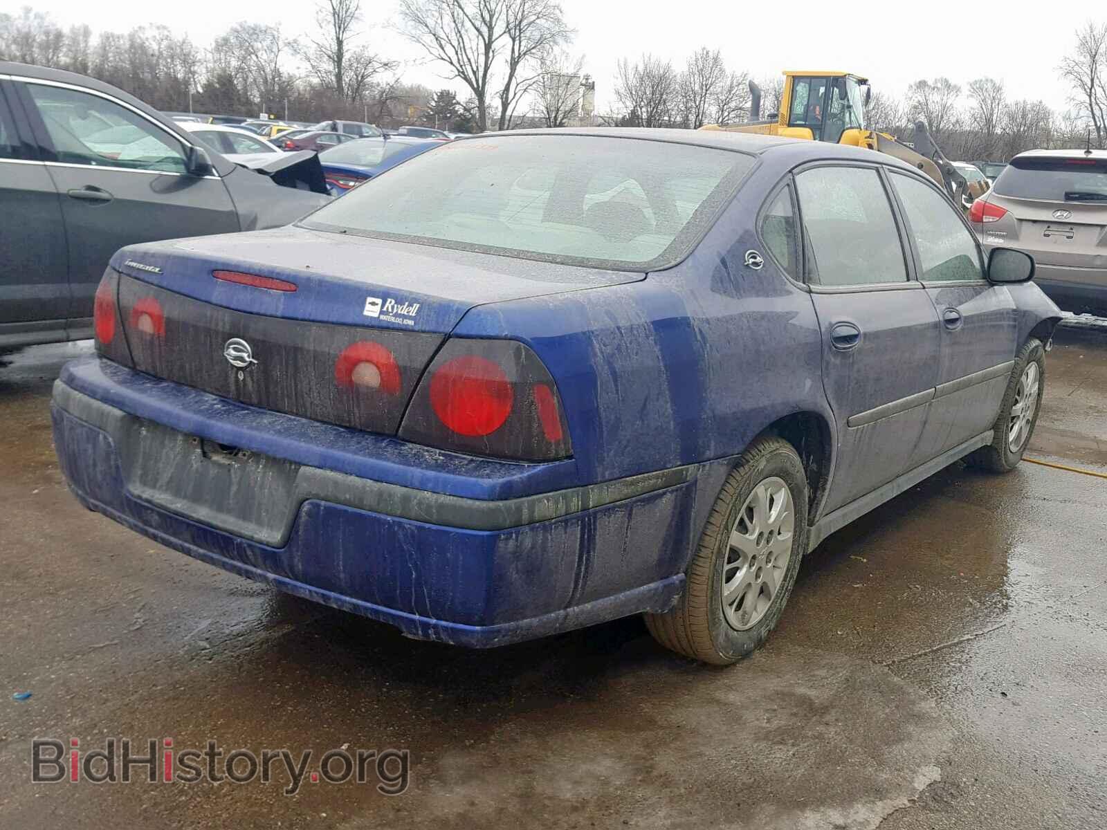 2005 CHEVROLET IMPALA - VIN: 2G1WF52E659349992 - Фото 4