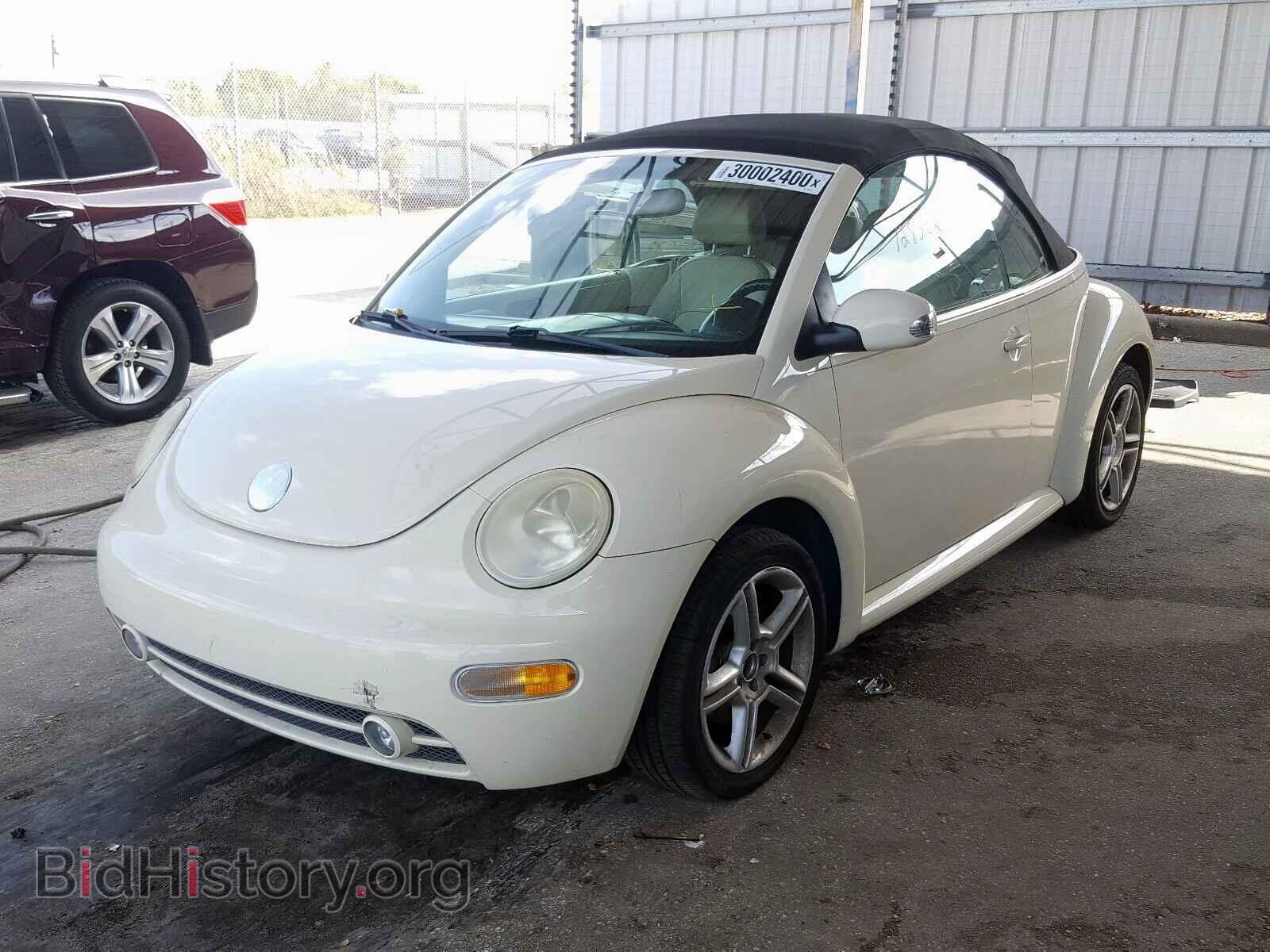2004 VOLKSWAGEN BEETLE - VIN: 3VWCD31Y24M345764 - Фото 2