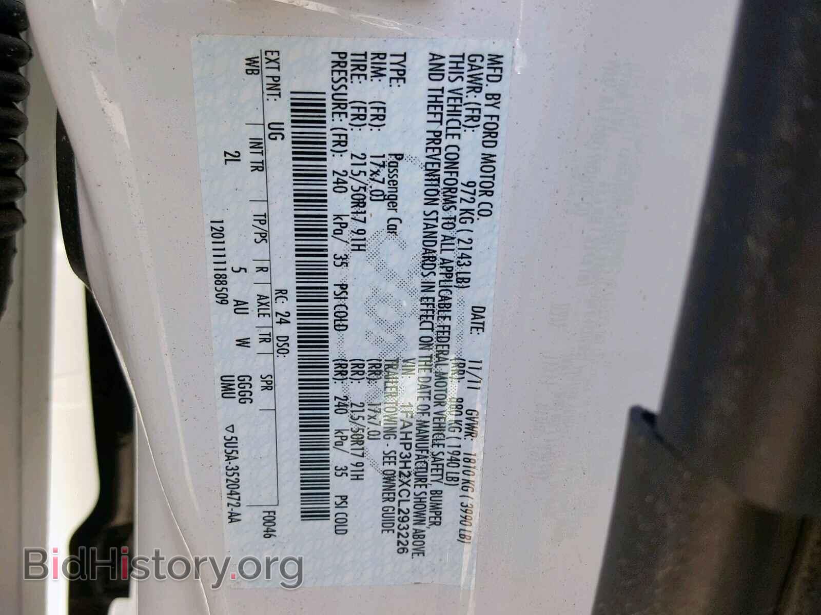 2012 FORD FOCUS - VIN: 1FAHP3H2XCL293226 - Photo 10