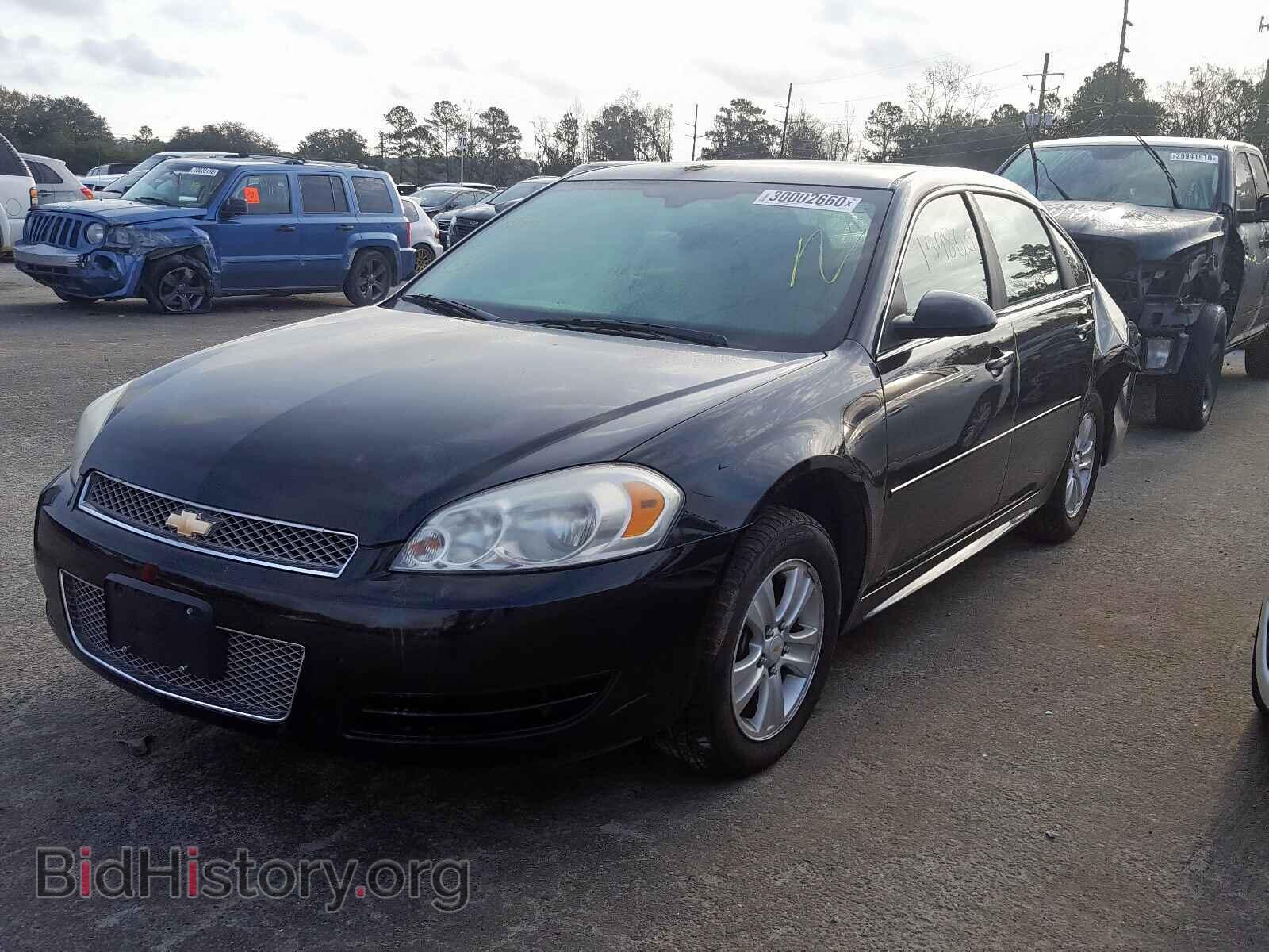 2014 CHEVROLET IMPALA - VIN: 2G1WA5E36E1125399 - Фото 2