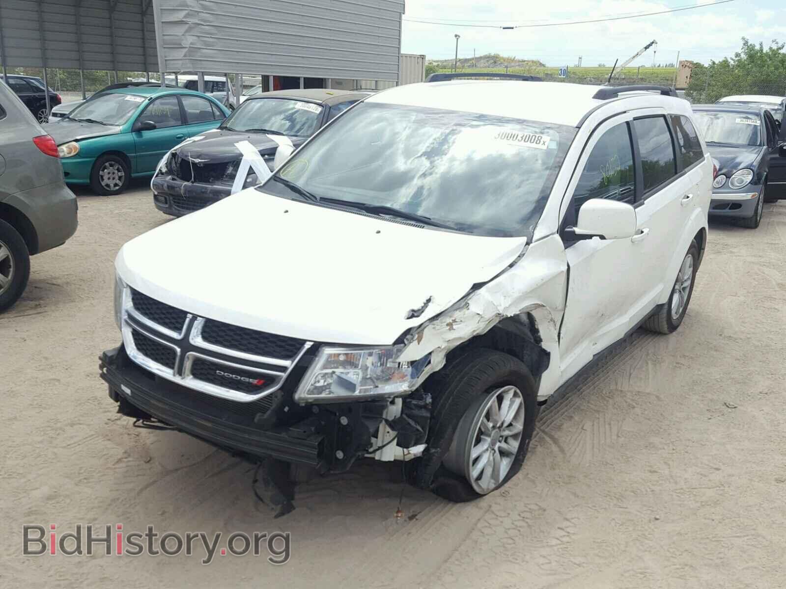 2015 DODGE JOURNEY - VIN: 3C4PDCBB2FT572492 - Фото 2