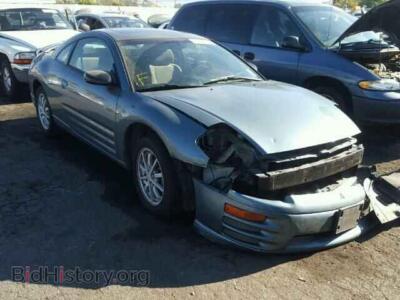 2001 Mitsubishi ECLIPSE Eclipse GS, teal — VIN 4A3AC44G21E140479, Copart