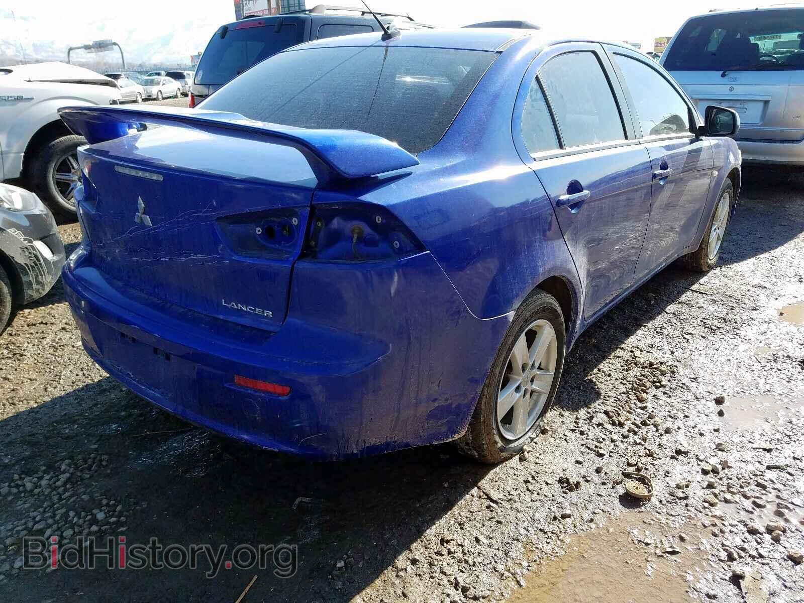 2008 MITSUBISHI LANCER - VIN: JA3AU26U18U016631 - Фото 4