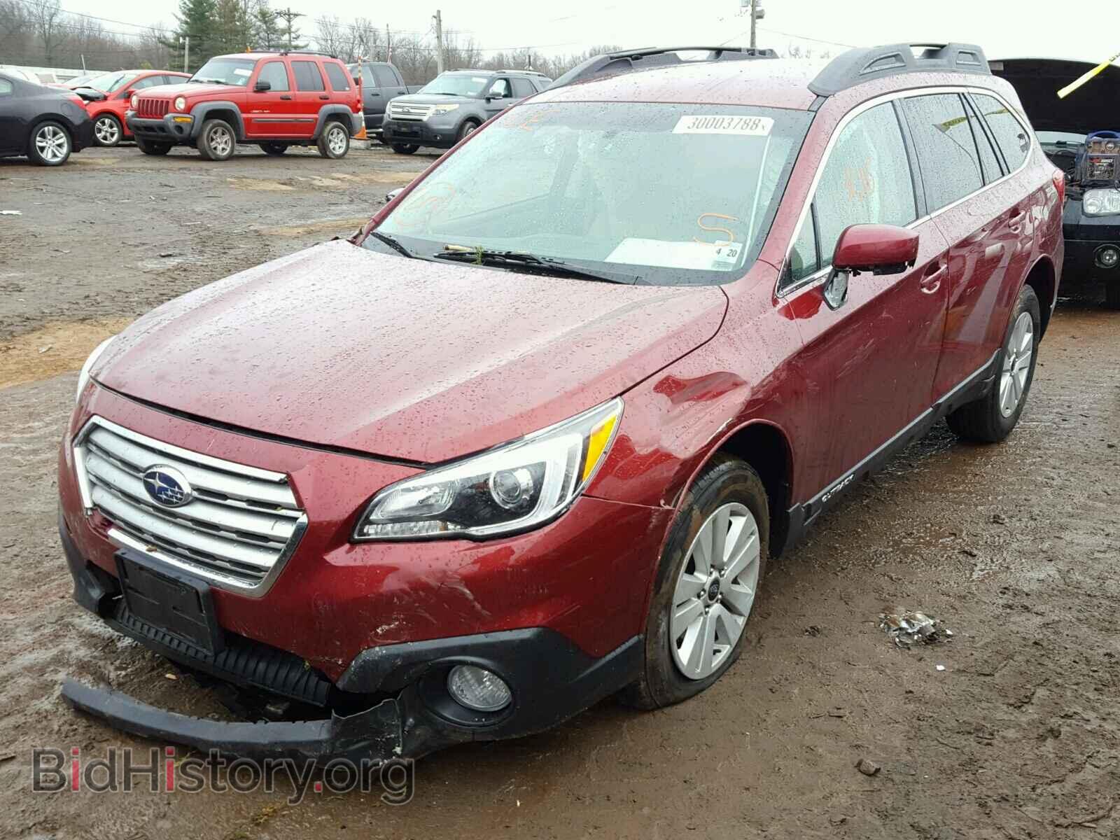 2015 SUBARU OUTBACK - VIN: 4S4BSACC9F3314280 - Фото 2